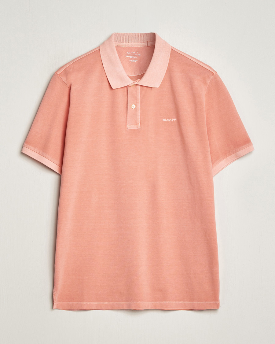 Heren | Polo's | GANT | Sunbleached Polo Peachy Pink