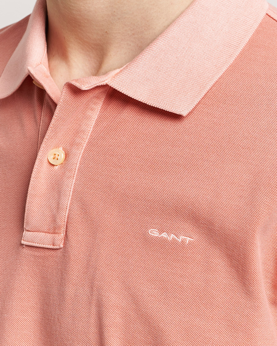 Heren | Polo's | GANT | Sunbleached Polo Peachy Pink