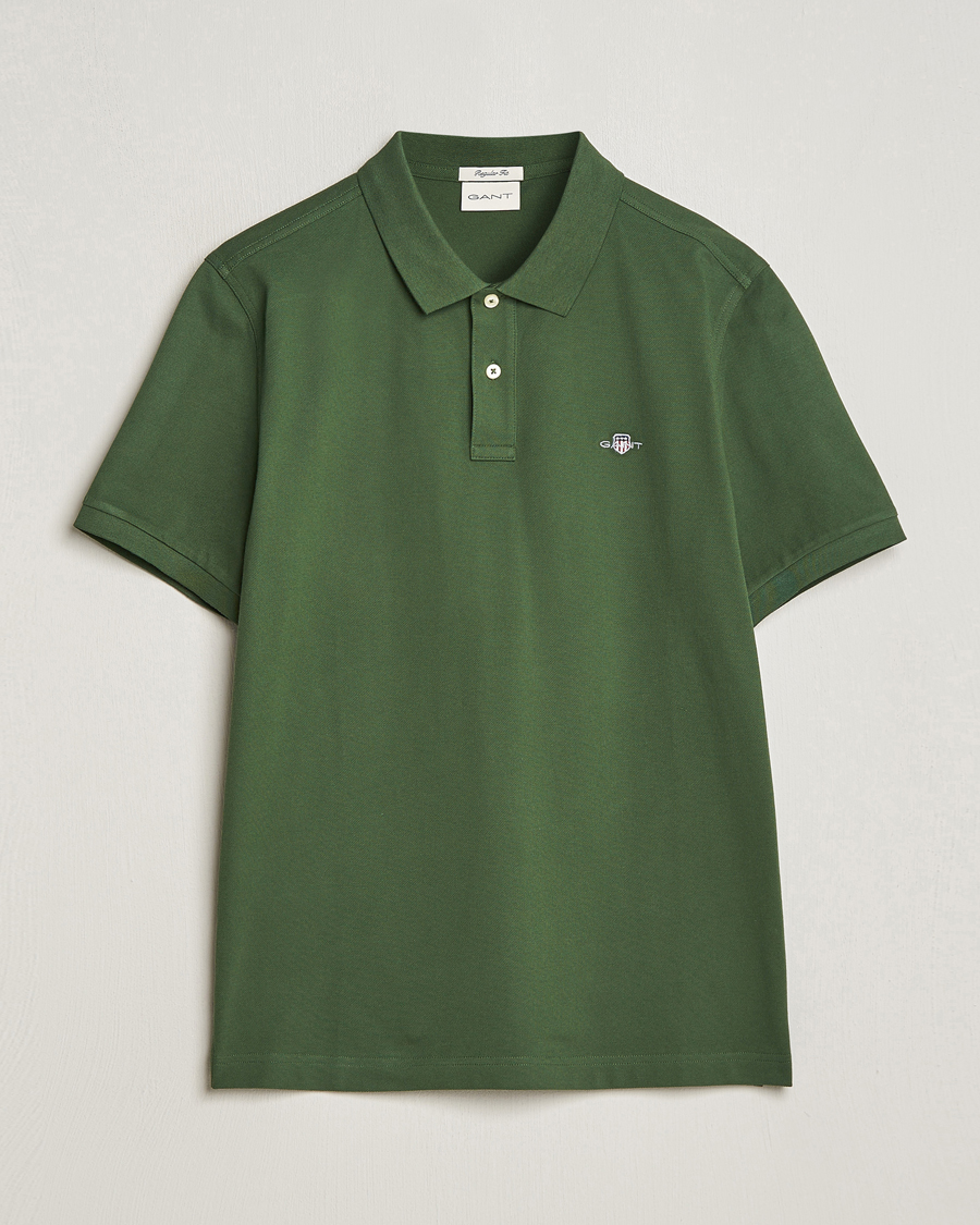 Heren | Polo's | GANT | The Original Polo Pine Green