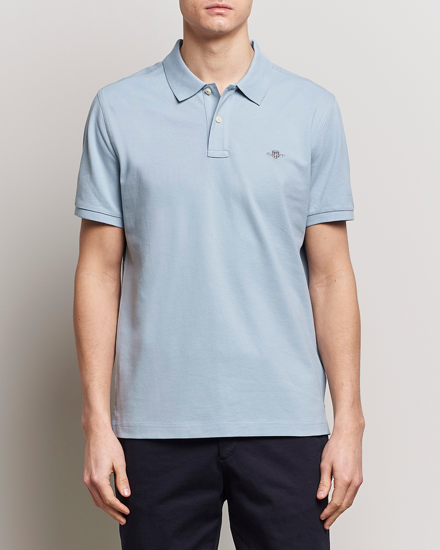 Heren | Polo's | GANT | The Original Polo Dove Blue