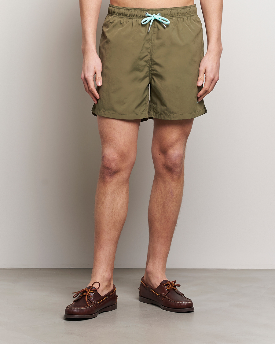 Heren | GANT | GANT | Basic Swimshorts Juniper Green