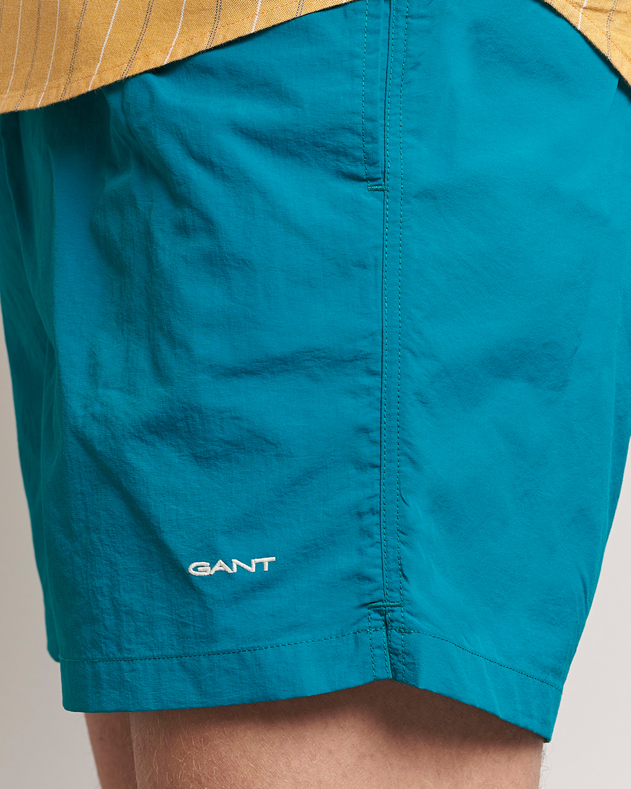 Heren | Zwembroek | GANT | Basic Swimshorts Ocean Turquoise