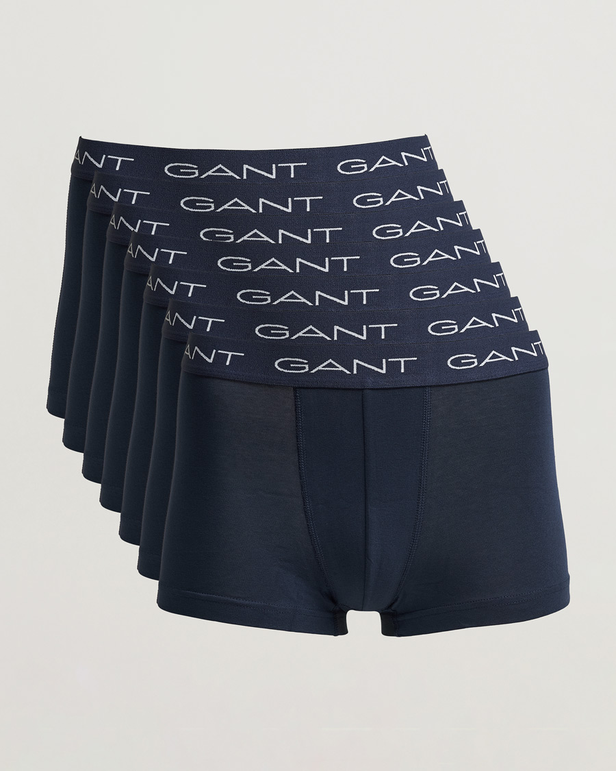 Heren | Ondergoed | GANT | 7-Pack Trunks Navy