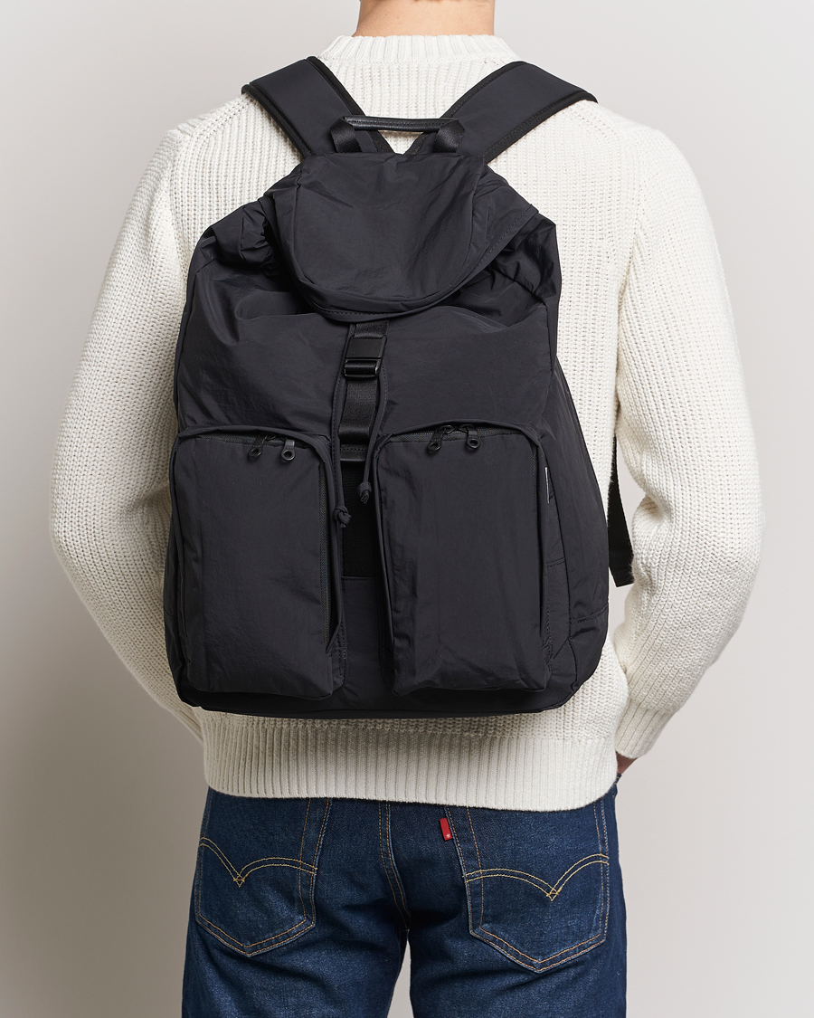 Heren | Accessoires | mazi untitled | All Day 05 Nylon Backpack Black