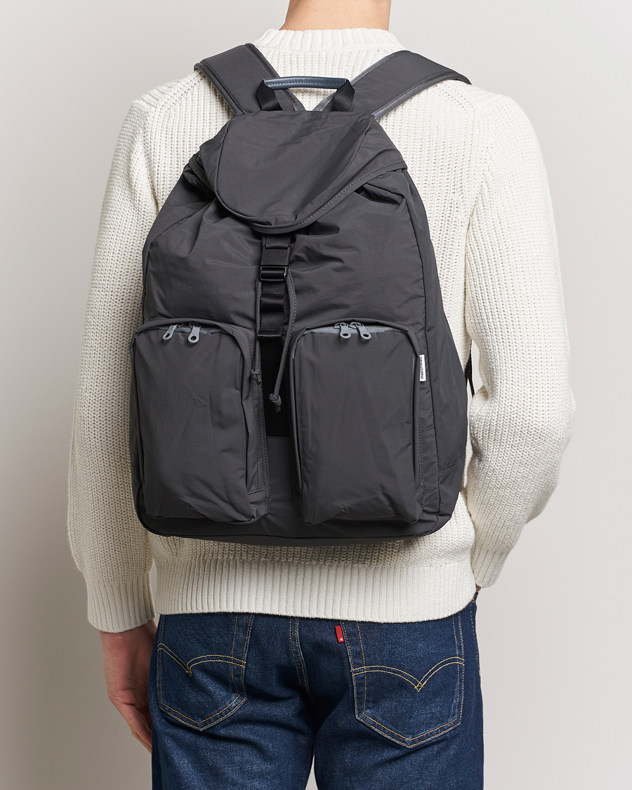 Heren | Accessoires | mazi untitled | All Day 05 Nylon Backpack Grey