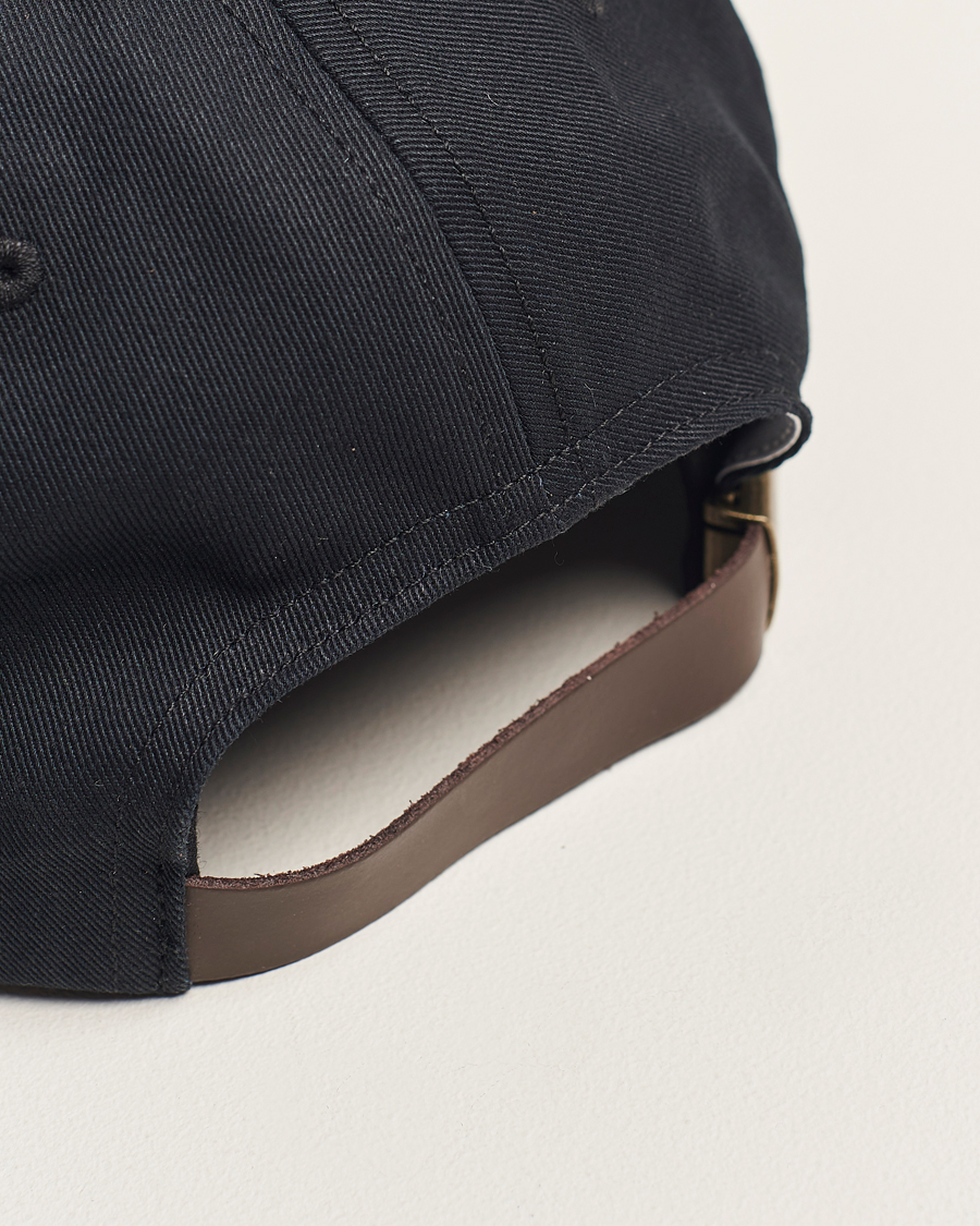 Heren | Ebbets Field Flannels Made in USA Unlettered Cotton Cap Black | Ebbets Field Flannels | Made in USA Unlettered Cotton Cap Black