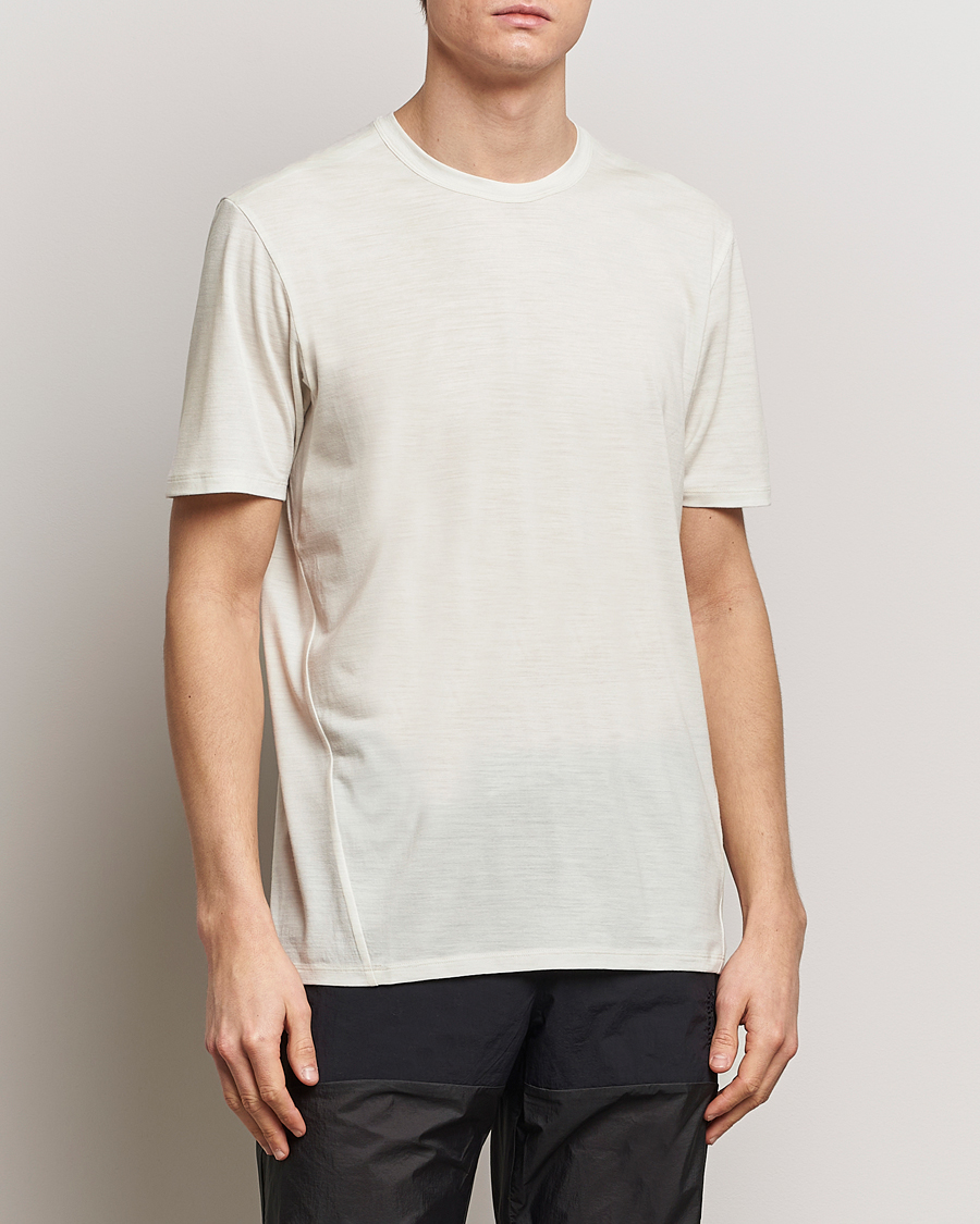 Heren | T-shirts | Arc'teryx Veilance | Frame Short Sleeve T-Shirt Oat Heather