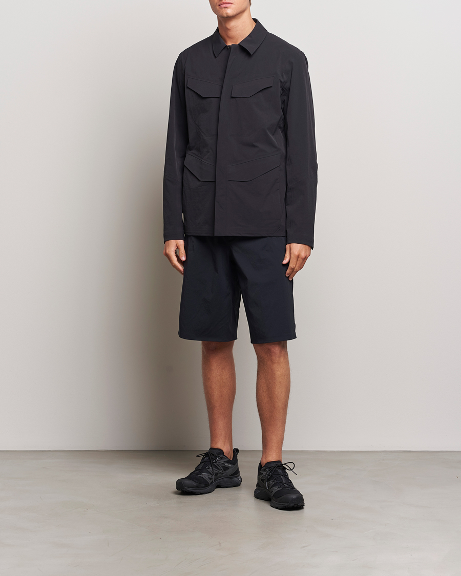 Heren | Korte broek | Arc'teryx Veilance | Spere Lightweight Water Repellent Shorts Black