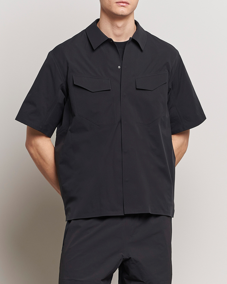 Heren | Overhemden met korte mouwen | Arc'teryx Veilance | Field Short Sleeve Shirt Black
