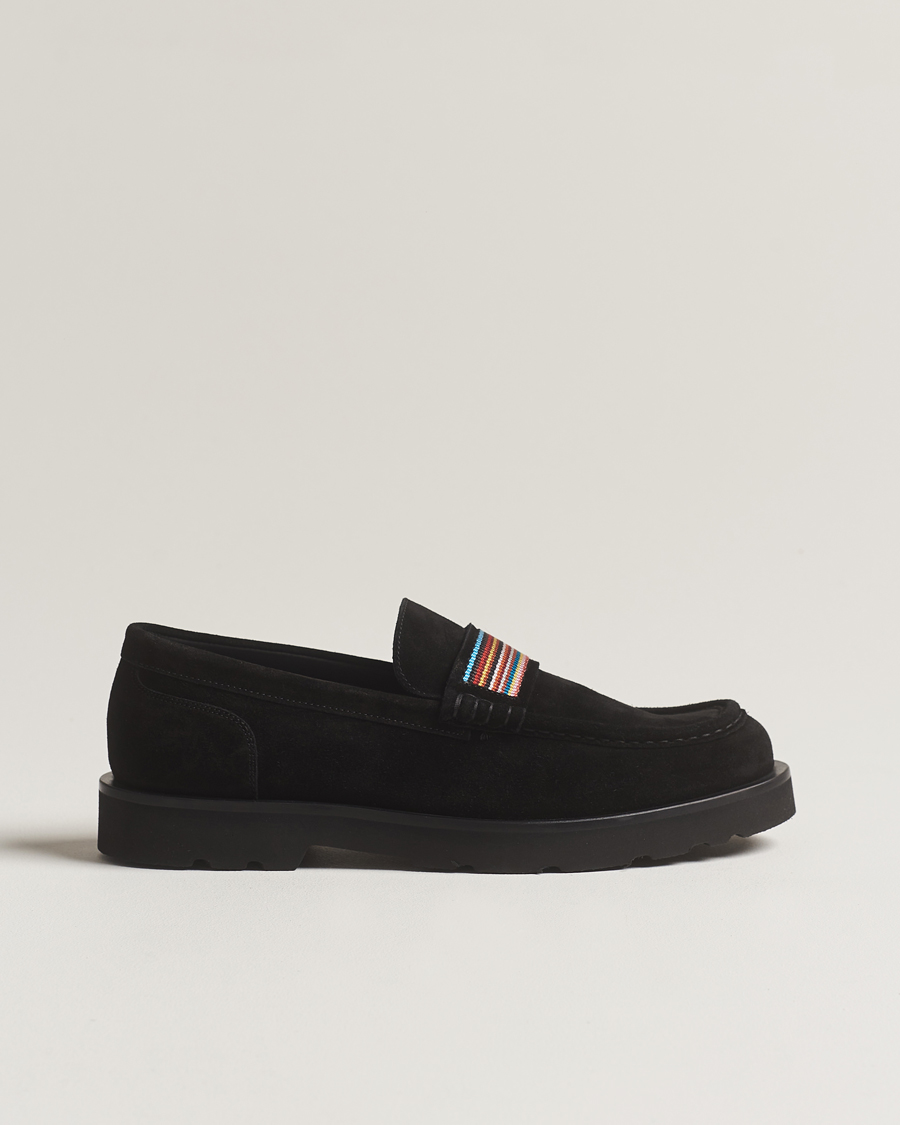 Heren | Paul Smith Bancroft Suede Loafer Black | Paul Smith | Bancroft Suede Loafer Black