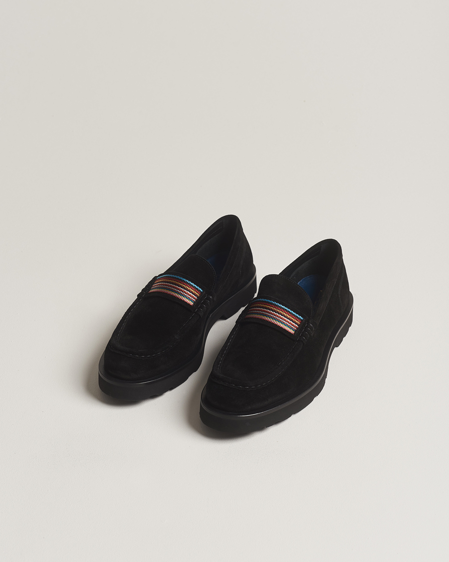 Heren | Paul Smith Bancroft Suede Loafer Black | Paul Smith | Bancroft Suede Loafer Black