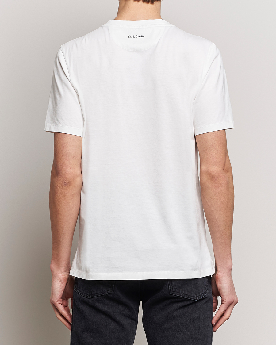 Heren | T-shirts | Paul Smith | Organic Cotton Printed T-Shirt White