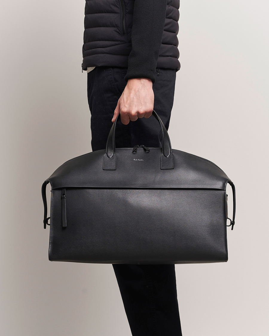 Heren | Paul Smith Leather Holdall Black | Paul Smith | Leather Holdall Black