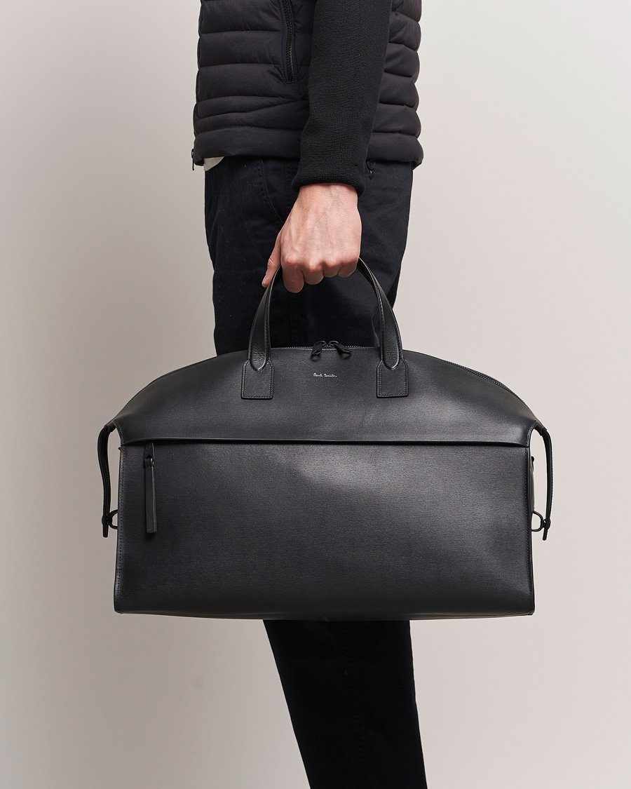 Heren | Tassen | Paul Smith | Leather Holdall Black