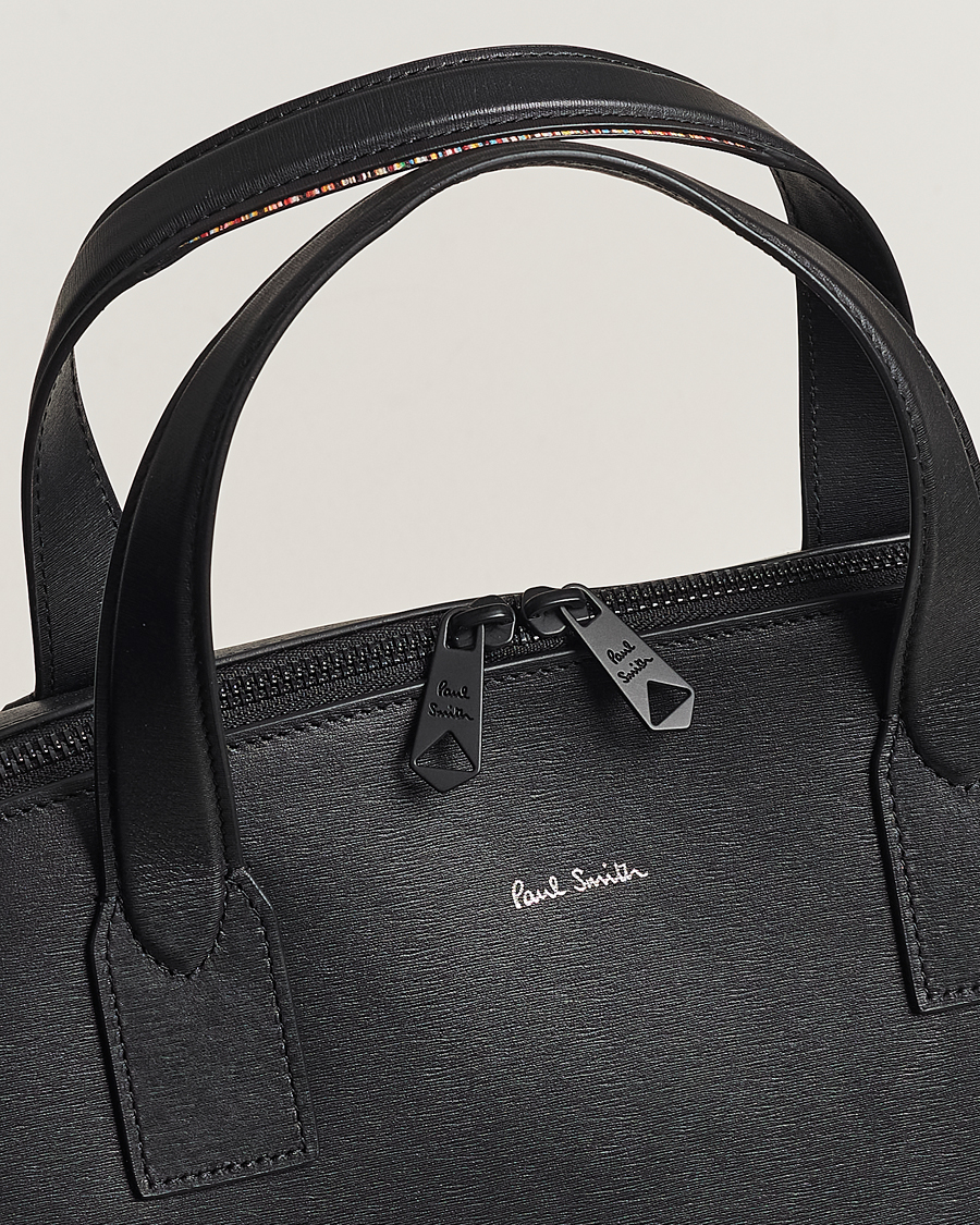 Heren | Paul Smith Leather Holdall Black | Paul Smith | Leather Holdall Black