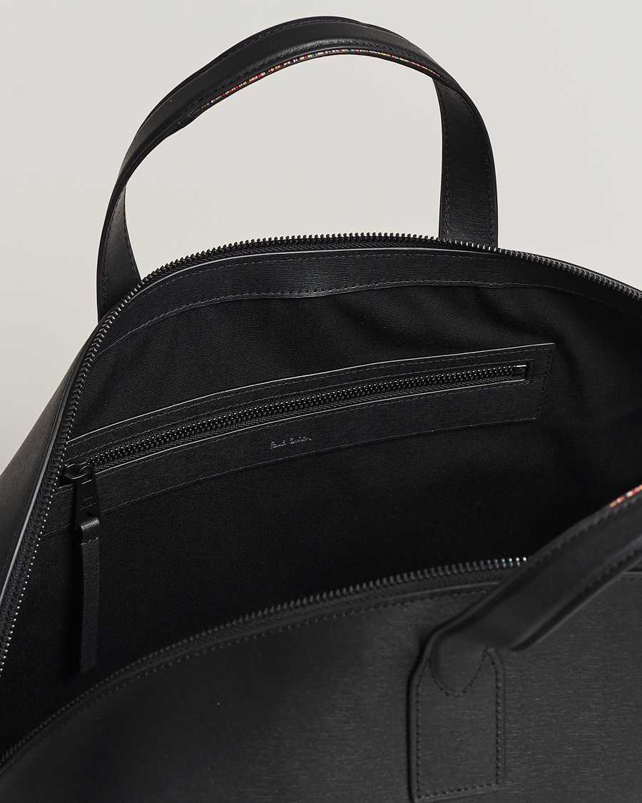 Heren | Paul Smith Leather Holdall Black | Paul Smith | Leather Holdall Black