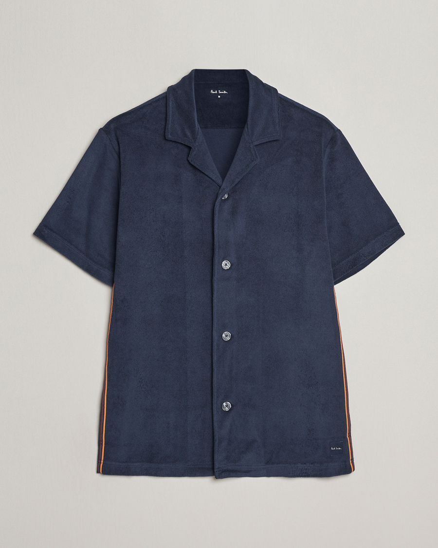 Heren | Overhemden | Paul Smith | Resort Terry Shirt Navy