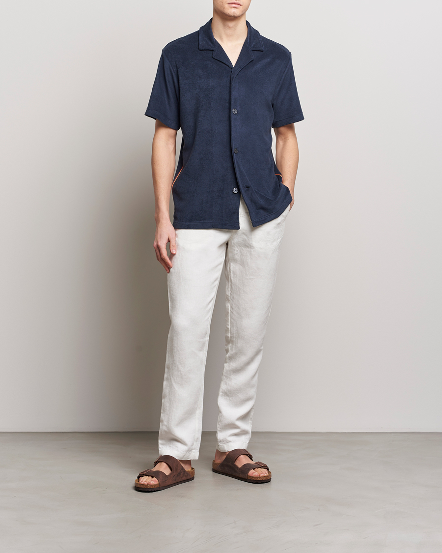 Heren | Overhemden | Paul Smith | Resort Terry Shirt Navy