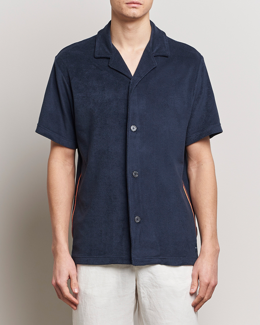Heren | Overhemden | Paul Smith | Resort Terry Shirt Navy
