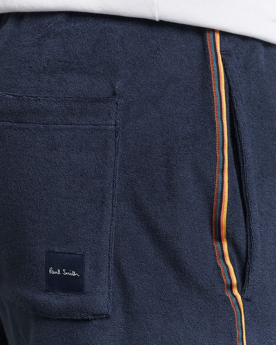 Heren | Korte broek | Paul Smith | Stripe Towelling Shorts Navy