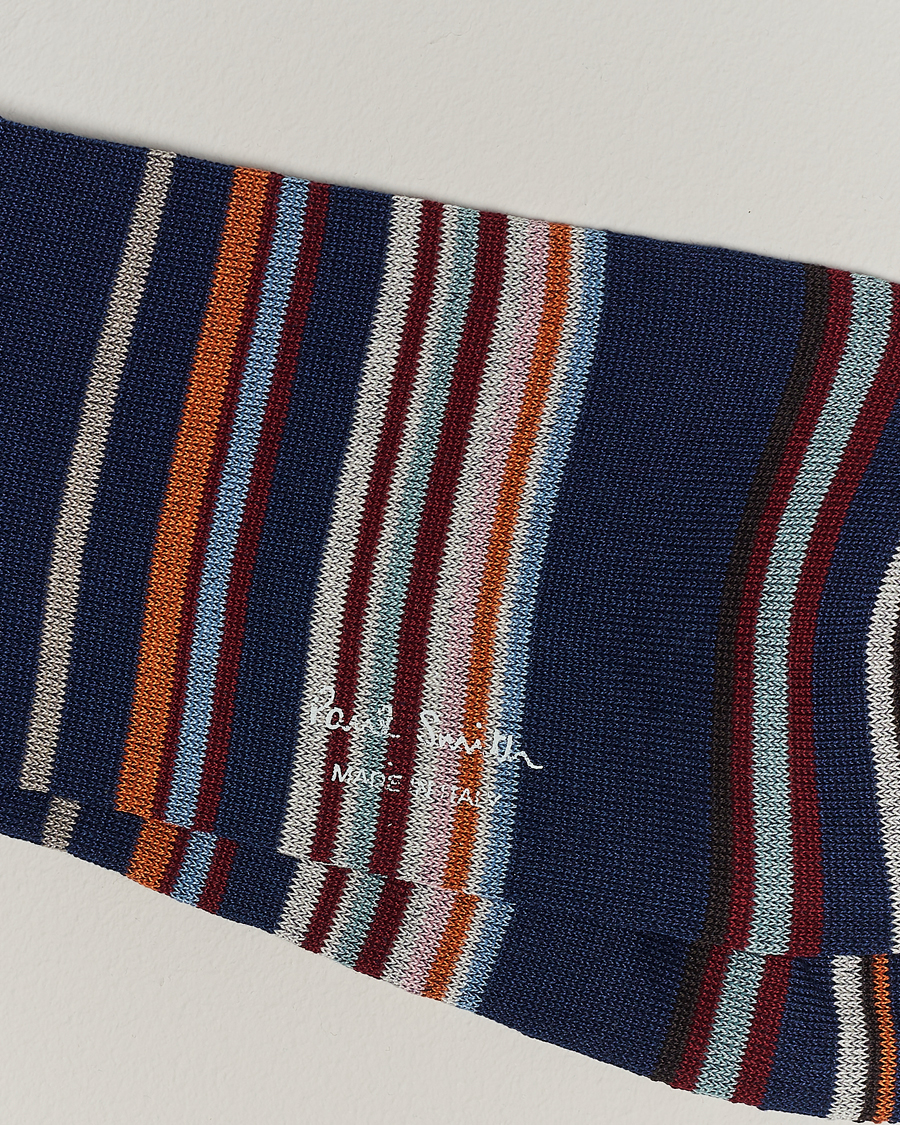 Heren | Alledaagse sokken | Paul Smith | Flavio Signature Stripe Socks Blue