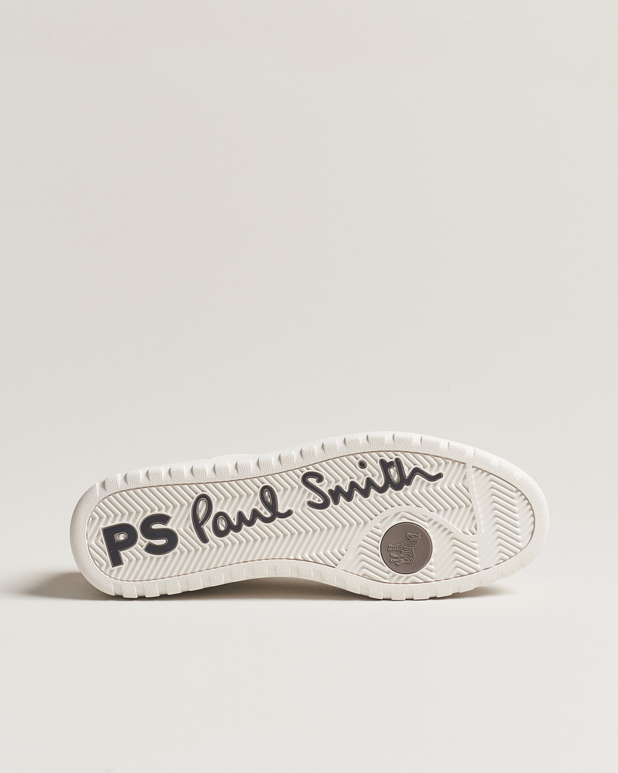 Heren | PS Paul Smith Ellis Leather/Suede Sneaker White | PS Paul Smith | Ellis Leather/Suede Sneaker White