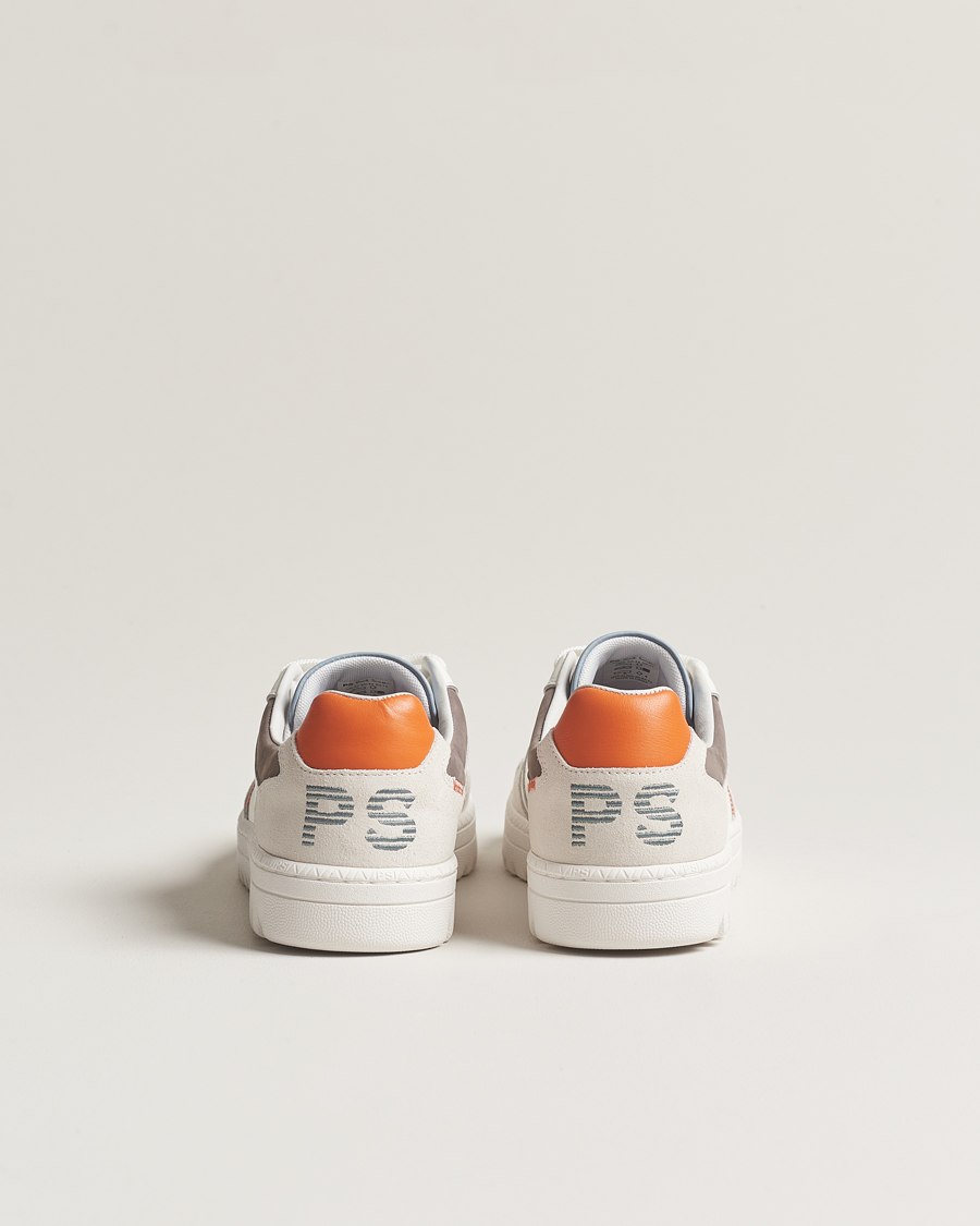 Heren | PS Paul Smith Ellis Leather/Suede Sneaker White | PS Paul Smith | Ellis Leather/Suede Sneaker White