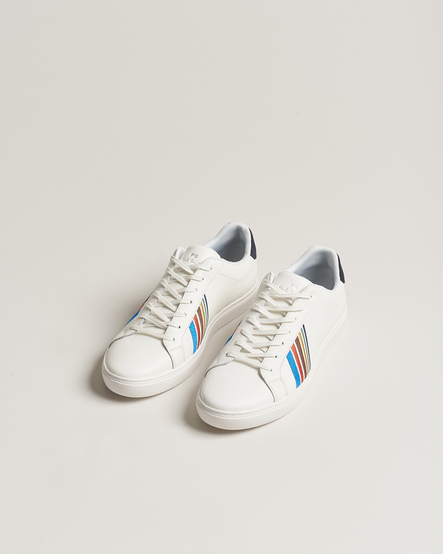 Heren | Schoenen | PS Paul Smith | Rex Embroidery Leather Sneaker White