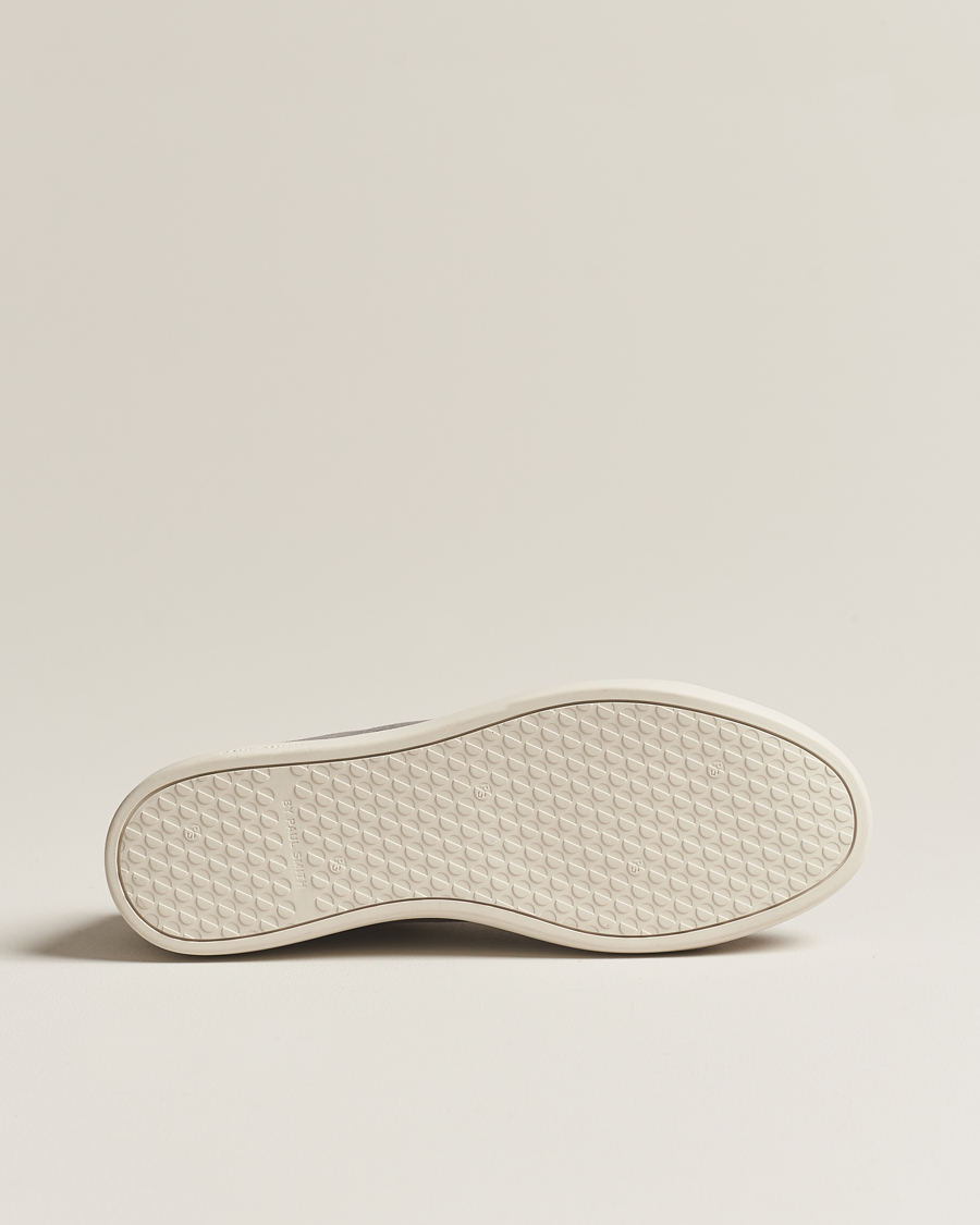 Heren | PS Paul Smith Lee Cap Toe Suede Sneaker Grey | PS Paul Smith | Lee Cap Toe Suede Sneaker Grey