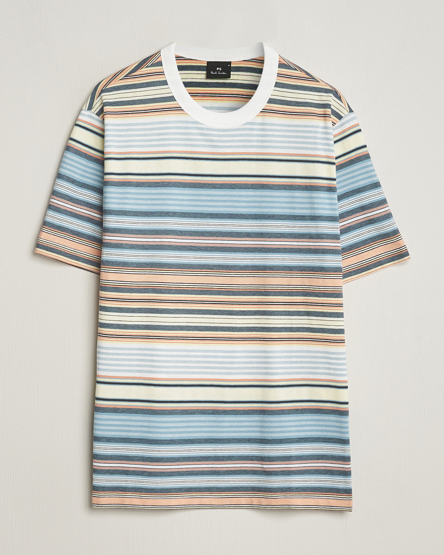Heren | T-shirts | PS Paul Smith | Striped Crew Neck T-Shirt Multi