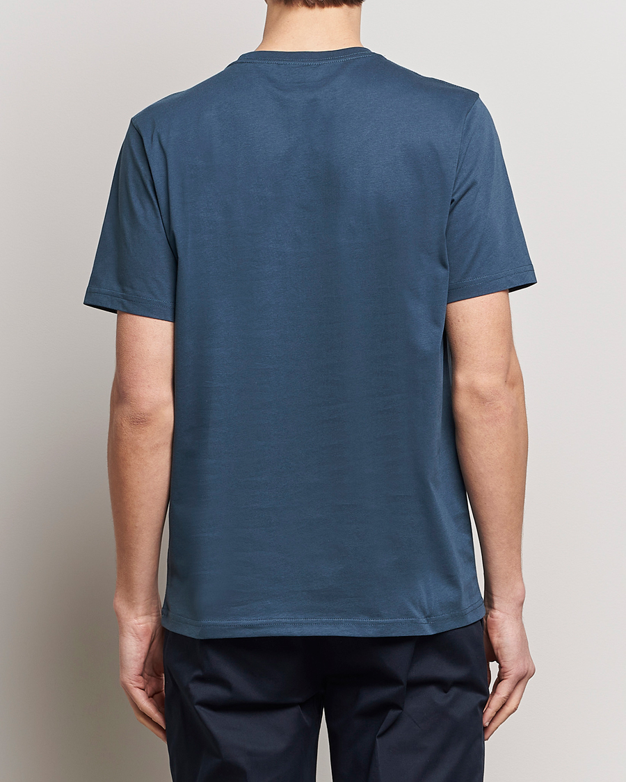 Heren | T-shirts | PS Paul Smith | Organic Cotton Badges Crew Neck T-Shirt Blue