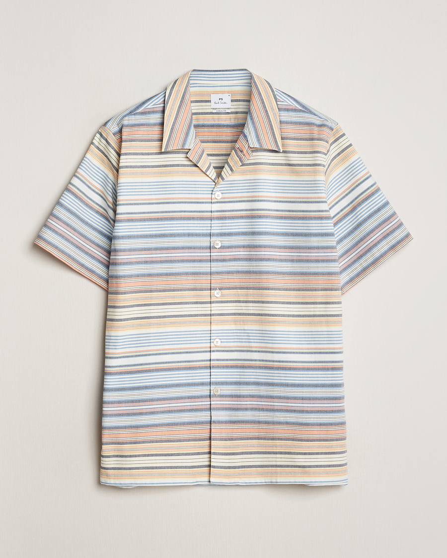 Heren | Overhemden | PS Paul Smith | Striped Resort Short Sleeve Shirt Multi