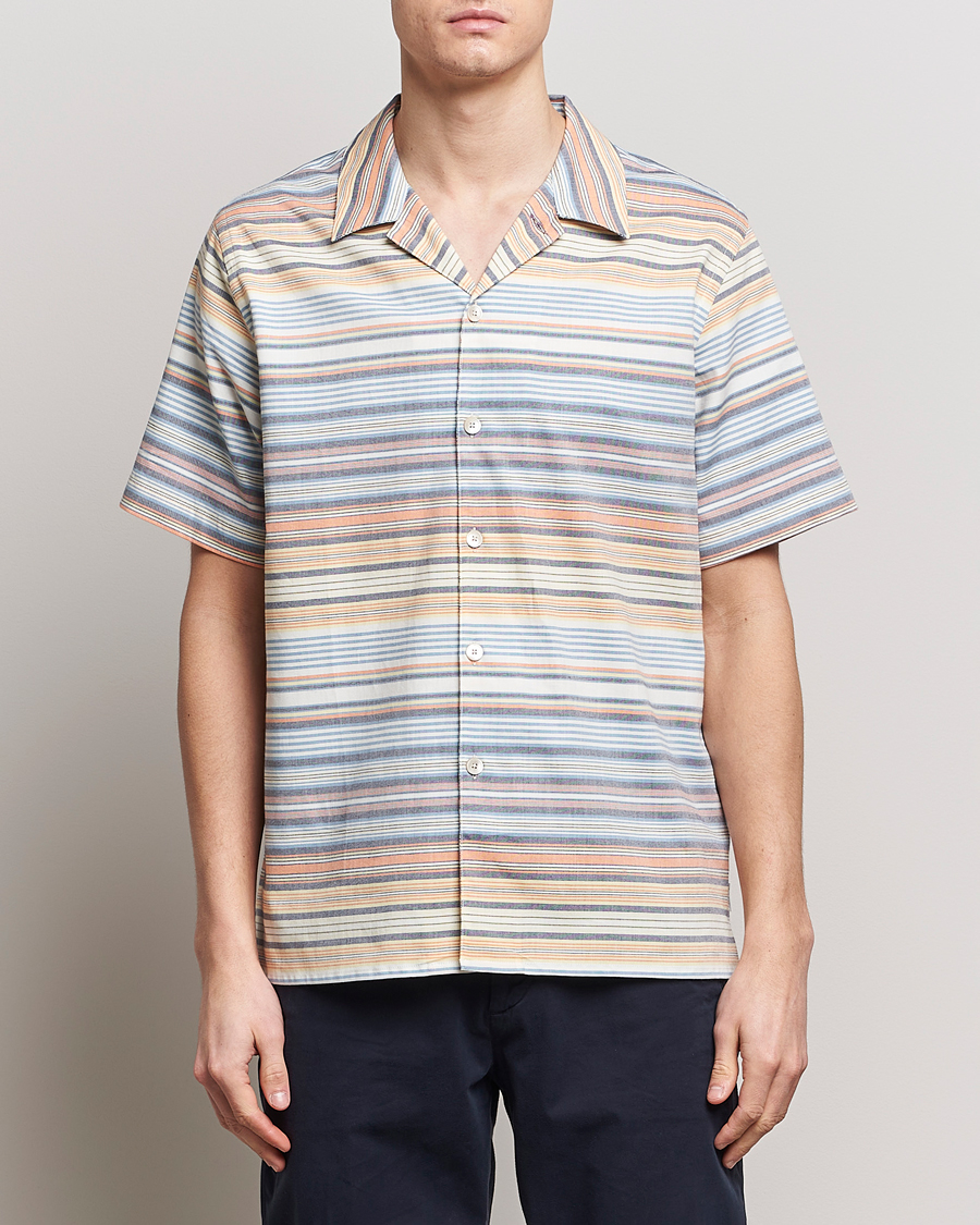 Heren | Overhemden | PS Paul Smith | Striped Resort Short Sleeve Shirt Multi