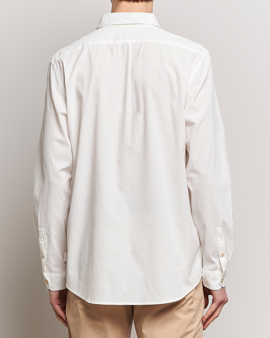 Heren | Overhemden | PS Paul Smith | Regular Fit Seersucker Shirt White