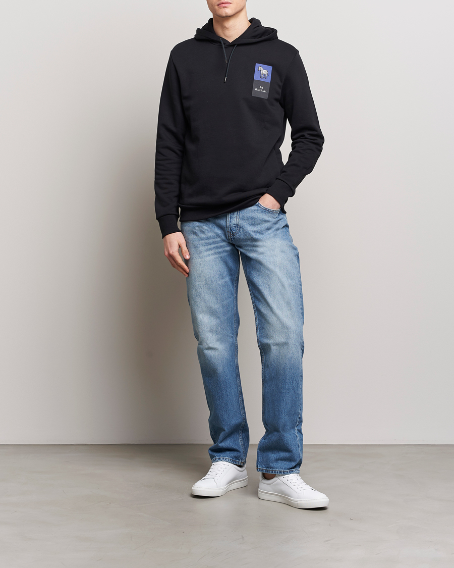 Heren | Truien | PS Paul Smith | Zebra Hoodie Black