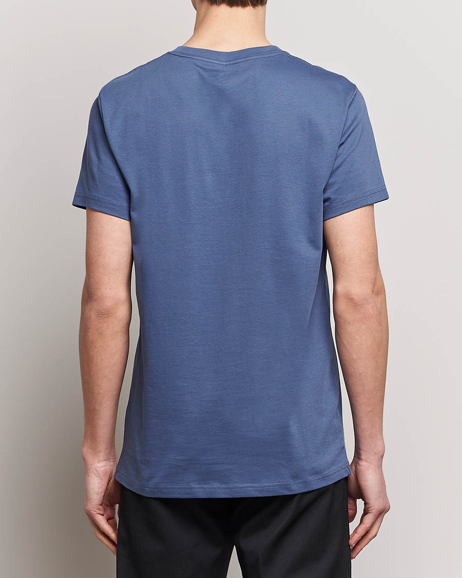 Heren | T-shirts | Bread & Boxers | Crew Neck Regular T-Shirt Denim Blue