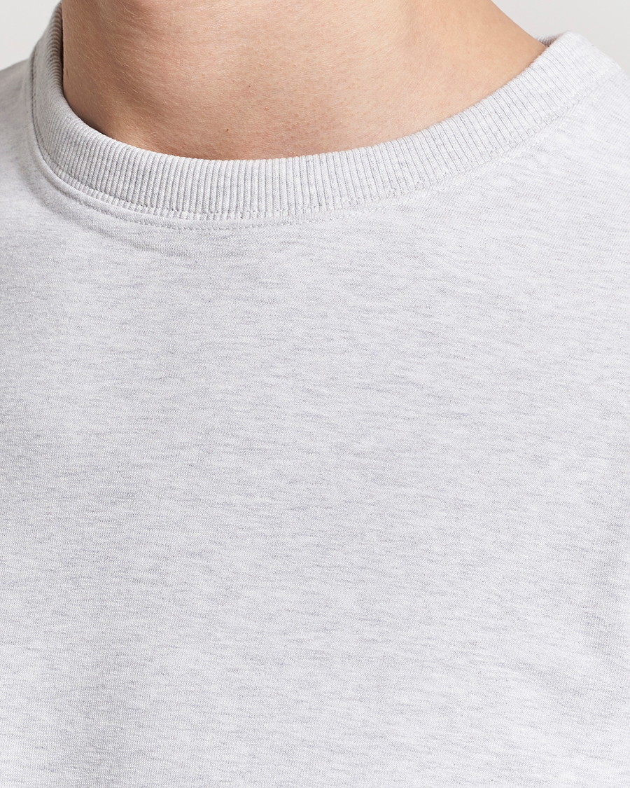 Heren | Truien | Bread & Boxers | Loungewear Crew Neck Sweatshirt Light Grey Melange