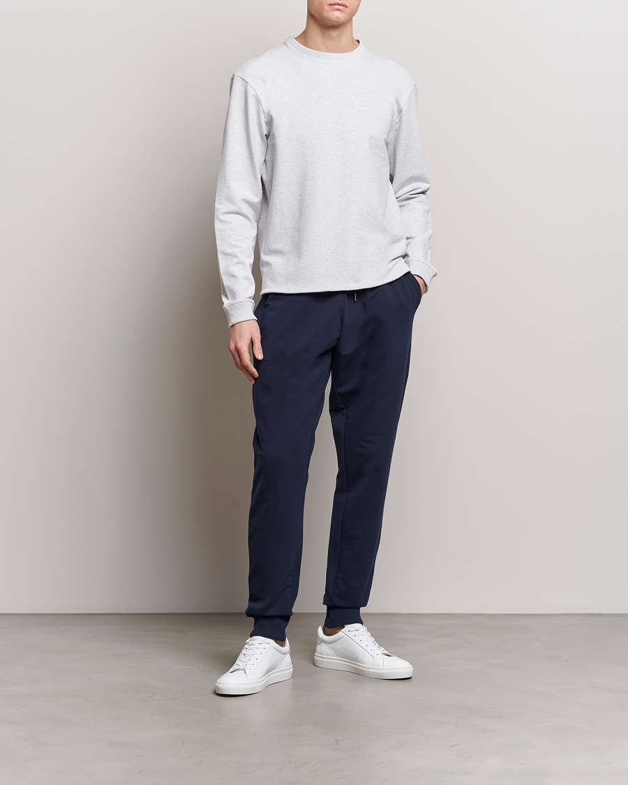 Heren | Broeken | Bread & Boxers | Loungewear Pants Navy Blue