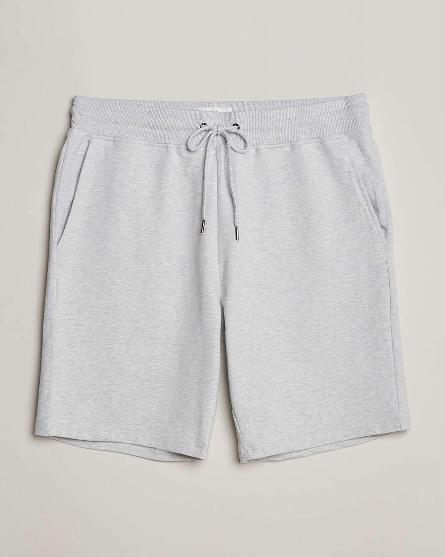 Heren | Korte broek | Bread & Boxers | Loungewear Shorts Light Grey Melange