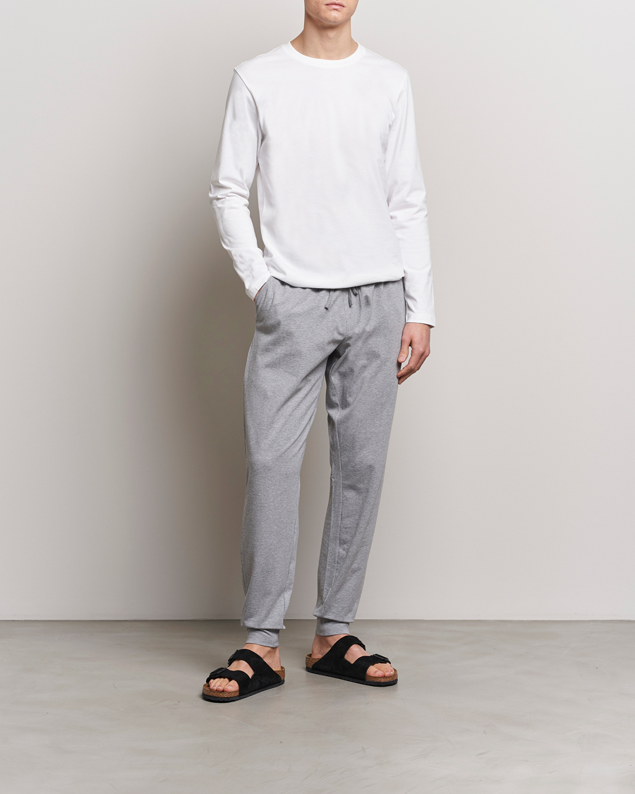 Heren | Bread & Boxers Pyjama Pant Grey Melange | Bread & Boxers | Pyjama Pant Grey Melange
