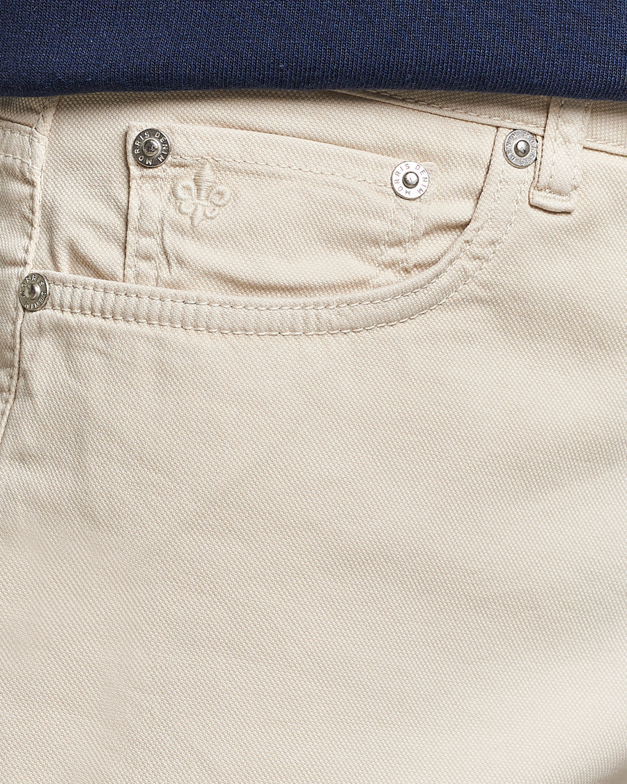 Heren | Broeken | Morris | James Structured 5-Pocket Trousers Off White