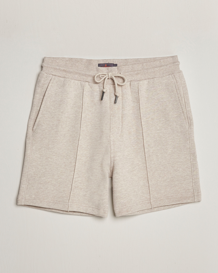 Heren | Korte broek | Morris | Brandon Lily Sweatshorts Khaki