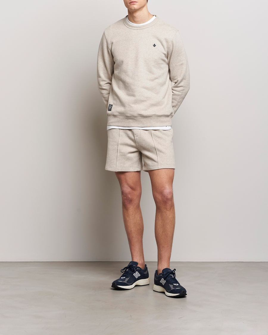 Heren | Korte broek | Morris | Brandon Lily Sweatshorts Khaki