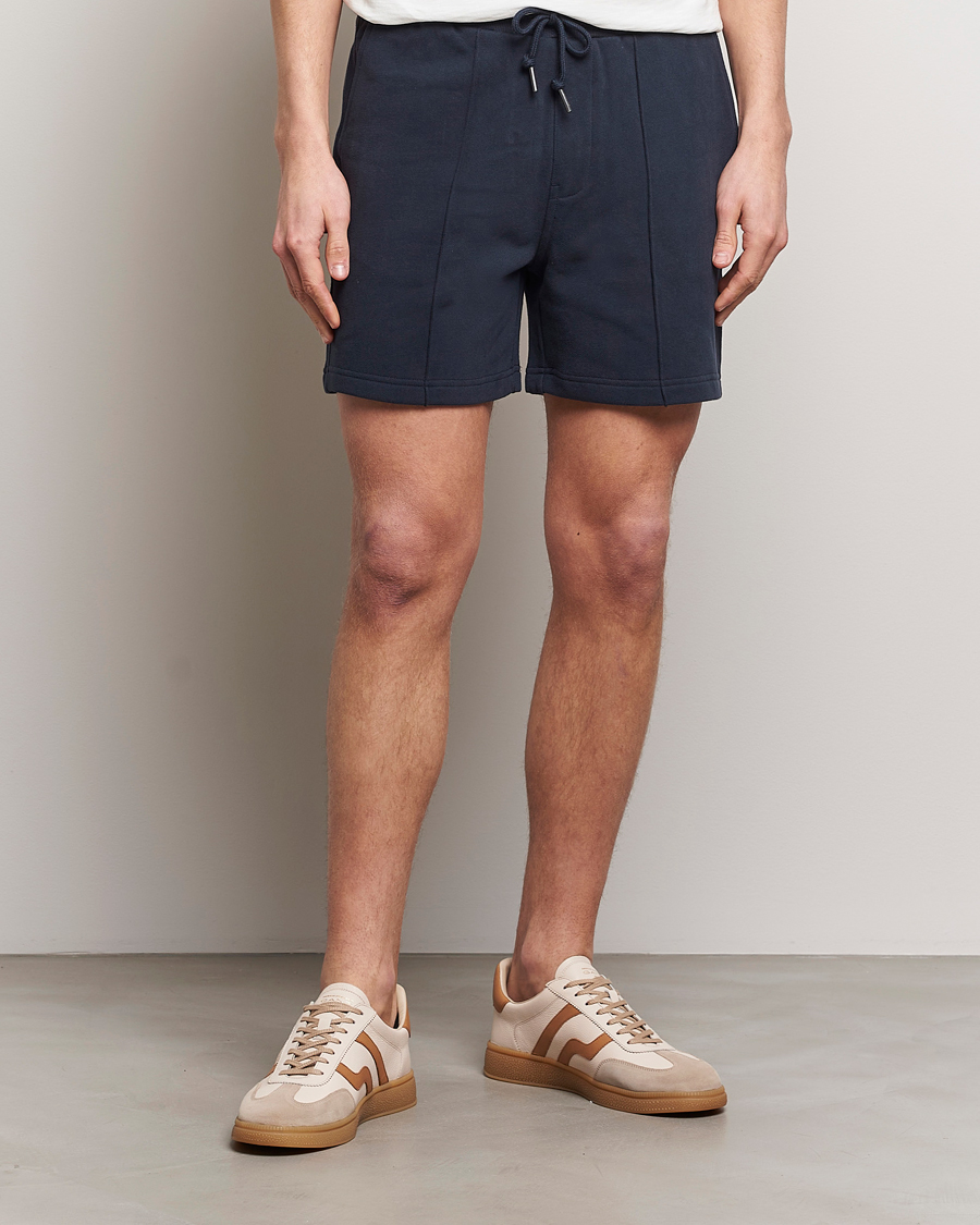 Heren | Sweatshorts | Morris | Brandon Lily Sweatshorts Old Blue