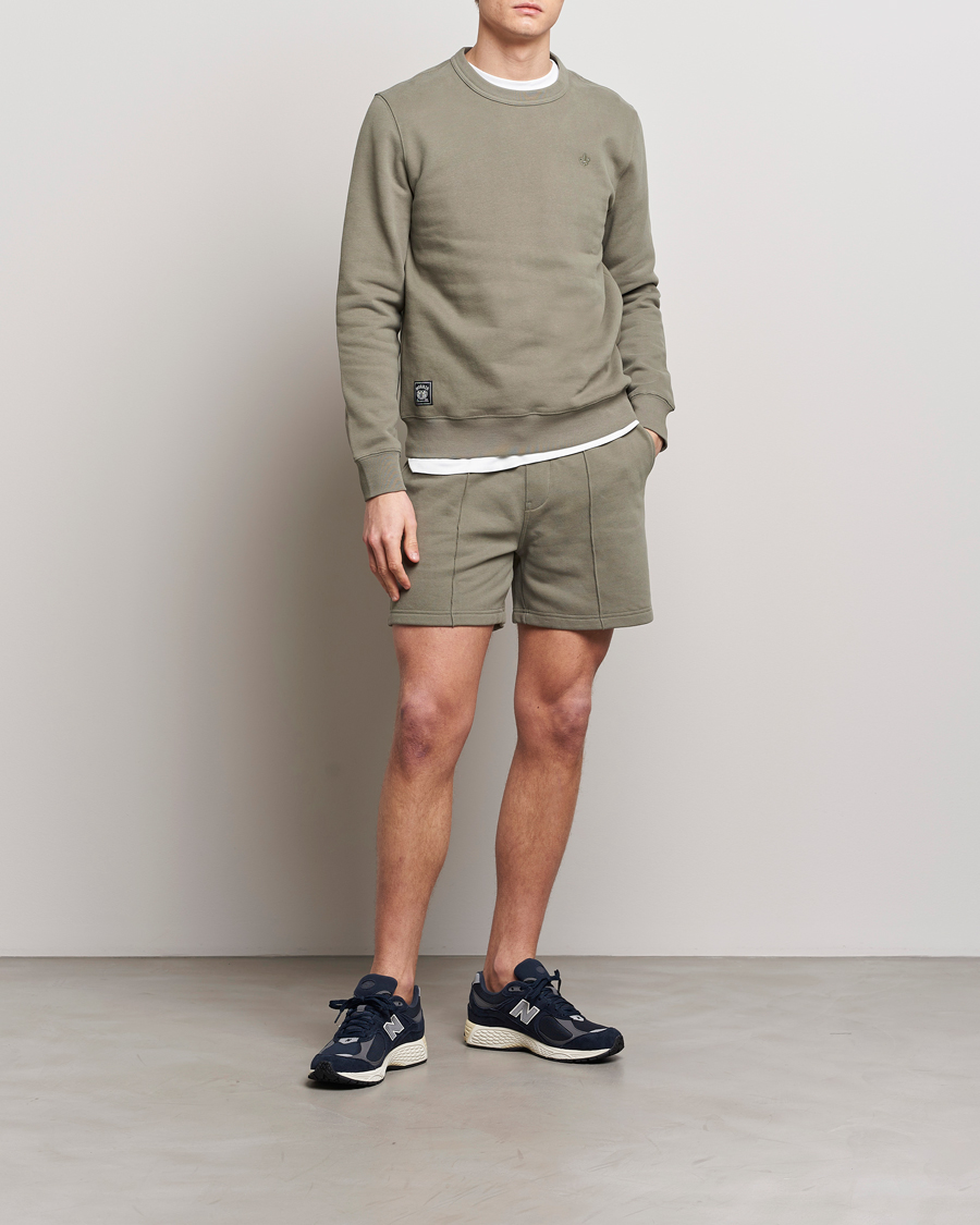 Heren | Korte broek | Morris | Brandon Lily Sweatshorts Green