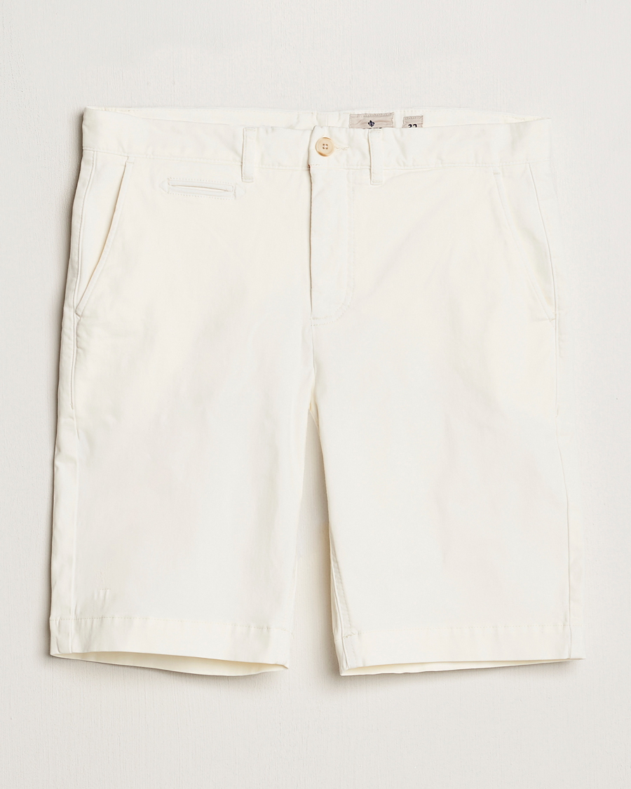 Heren | Korte broek | Morris | Jeffrey Chino Shorts Off White