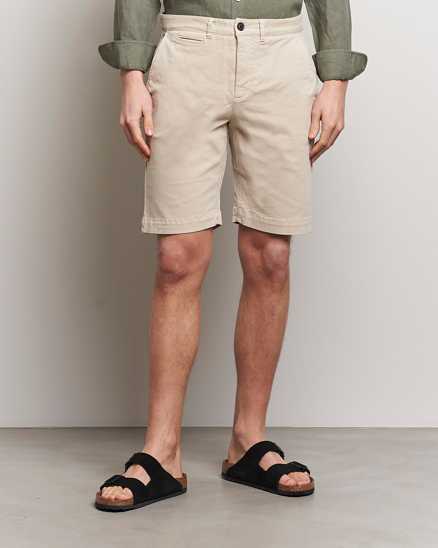 Heren | Chino-shorts | Morris | Jeffrey Chino Shorts Khaki
