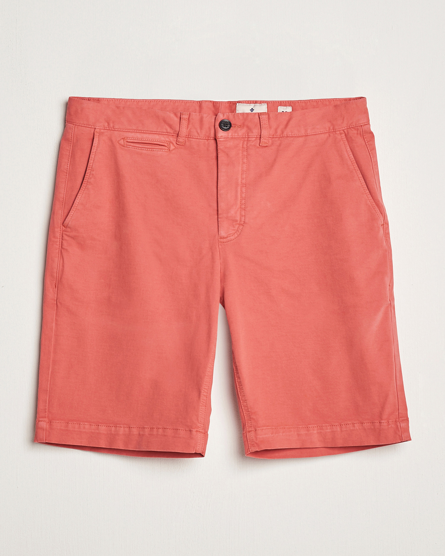 Heren | Korte broek | Morris | Jeffrey Chino Shorts Red