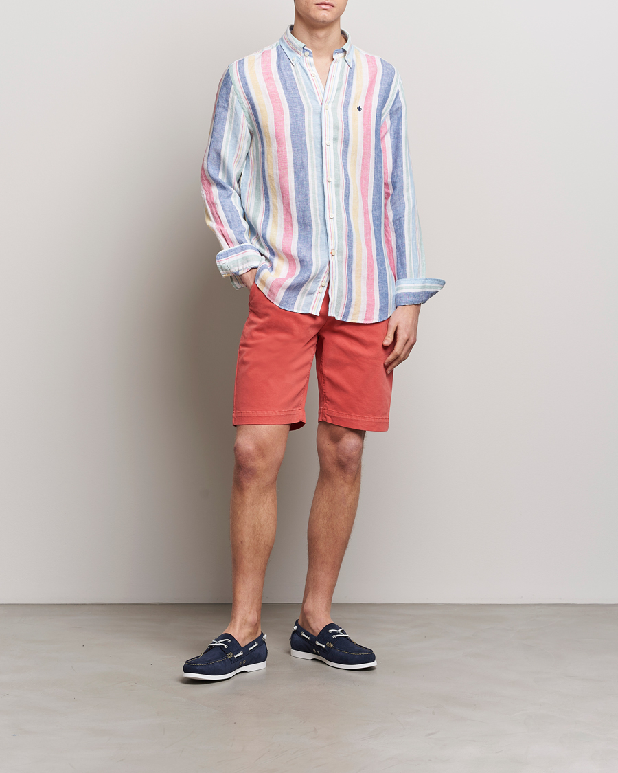 Heren | Korte broek | Morris | Jeffrey Chino Shorts Red