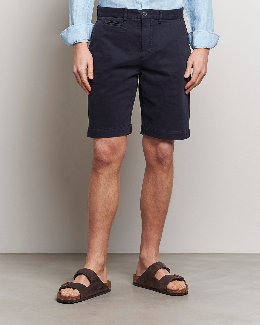 Heren | Chino-shorts | Morris | Jeffrey Chino Shorts Navy